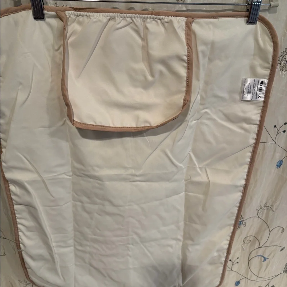 White and Brown Bear Diaper Cover